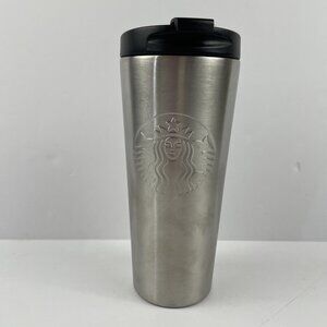 2016 Starbucks Stainless Steel Insulated Tumbler Travel Cup 16 Oz Mermaid
